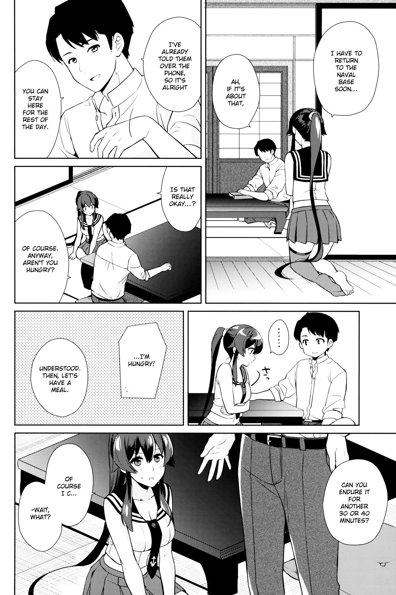 Keijun Yahagi wa Koi o Shita. Ge | Light Cruiser Yahagi Fell In Love - Third page 4 full