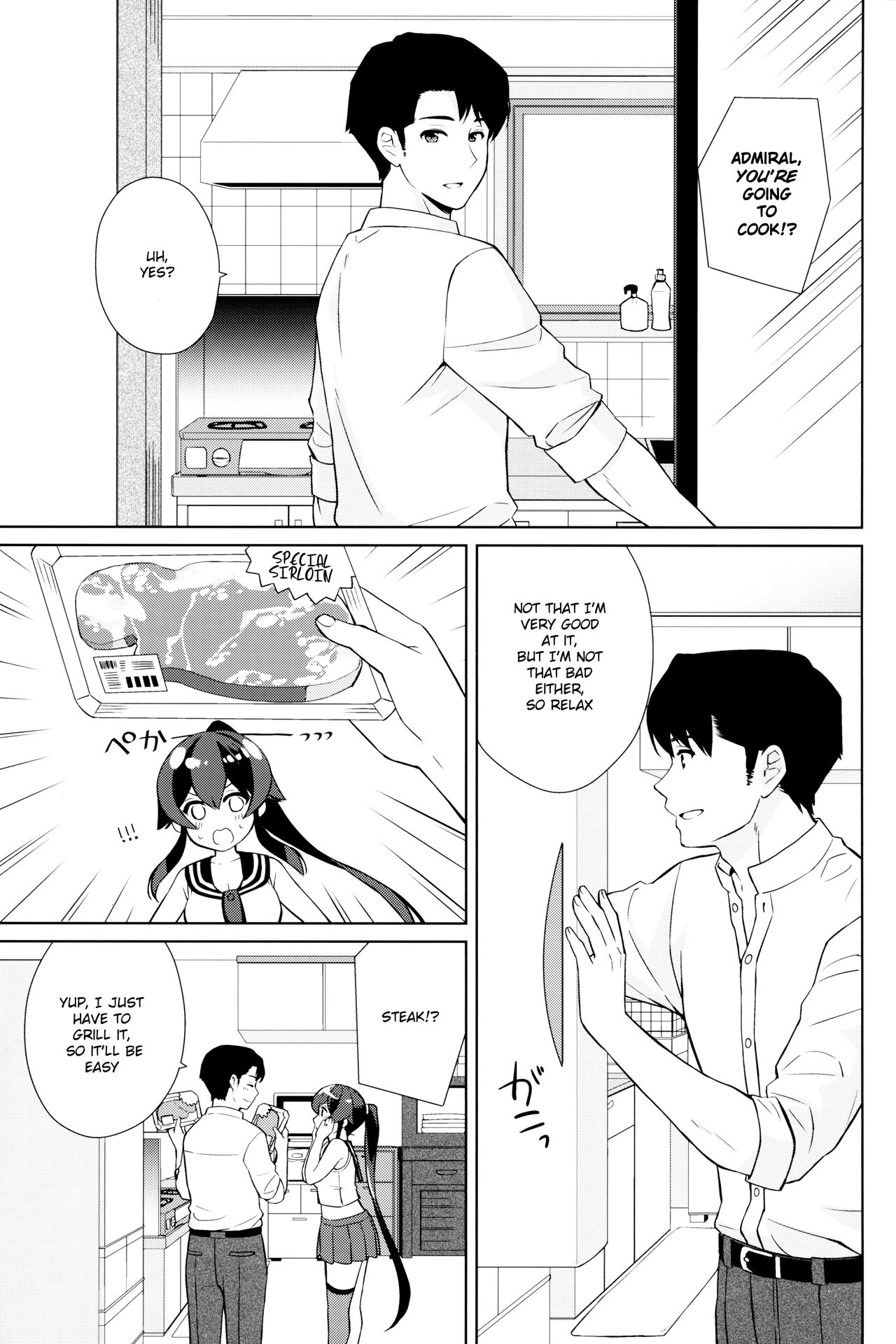 Keijun Yahagi wa Koi o Shita. Ge | Light Cruiser Yahagi Fell In Love - Third page 5 full
