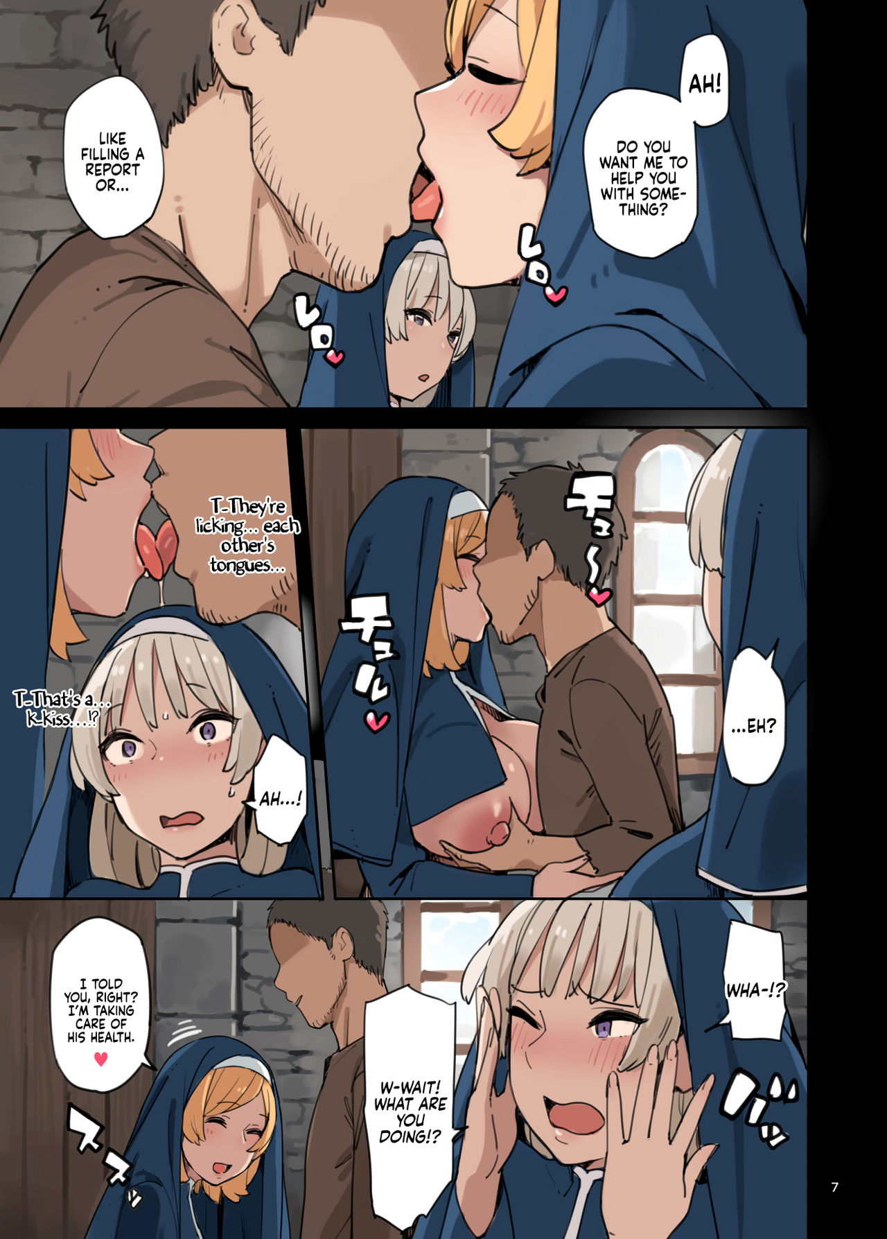 Houshibu o Kengaku Shiyou! | Let’s Visit The Service Department! page 7 full