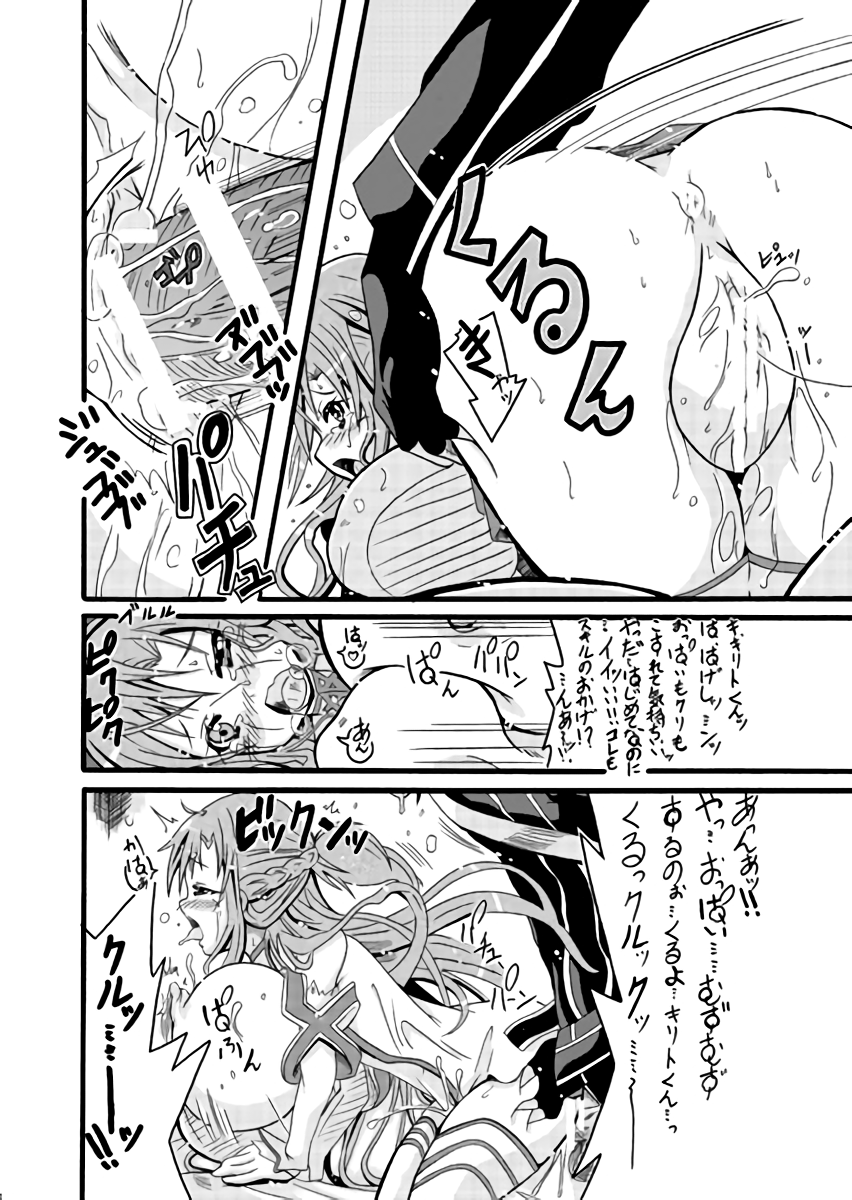 Milkshake Online ~Hentai Skill to Asuna no Bousou!?~ page 9 full