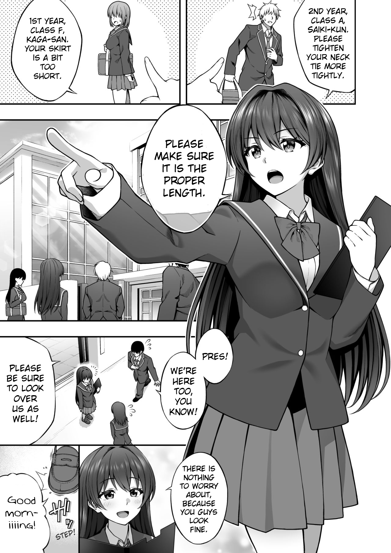 Saiminjutsu de Majime na Seitokaichou o Te ni Ireta Ore | Thanks to Hypnotism, I Had the Serious-Looking Student Council President in the Palm of My Hands page 4 full