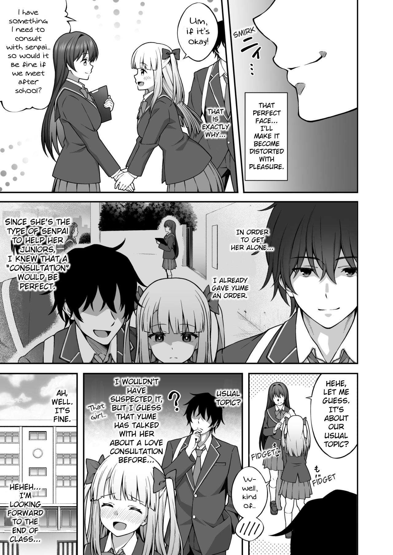 Saiminjutsu de Majime na Seitokaichou o Te ni Ireta Ore | Thanks to Hypnotism, I Had the Serious-Looking Student Council President in the Palm of My Hands page 6 full