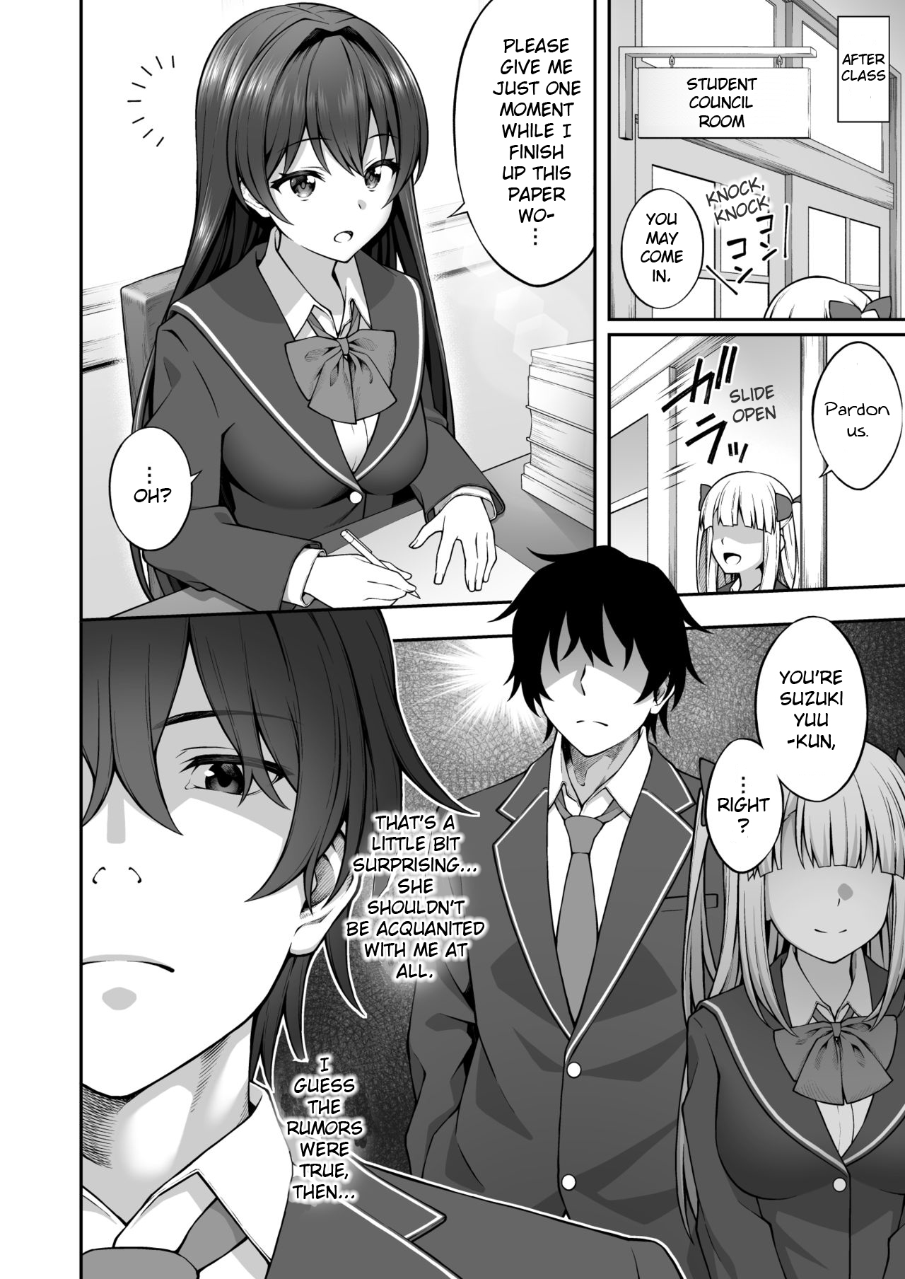 Saiminjutsu de Majime na Seitokaichou o Te ni Ireta Ore | Thanks to Hypnotism, I Had the Serious-Looking Student Council President in the Palm of My Hands page 7 full