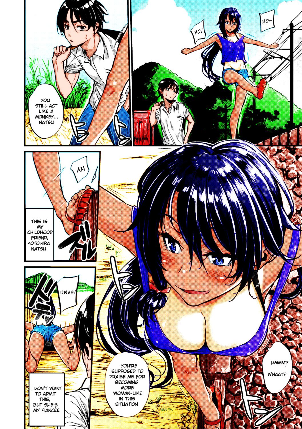 Natsu to Kaito - the country virgin fiancée page 2 full