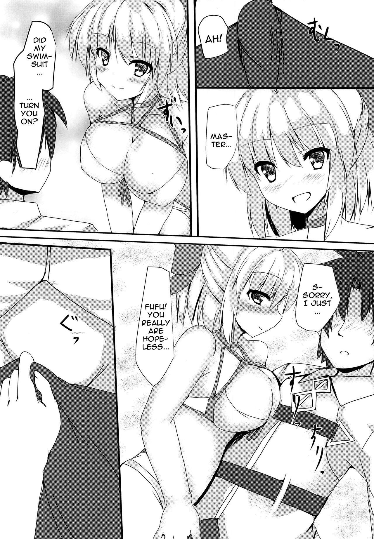 Okita-san to Ichatsuku Hon | A Book About Flirting With Okita-san page 3 full