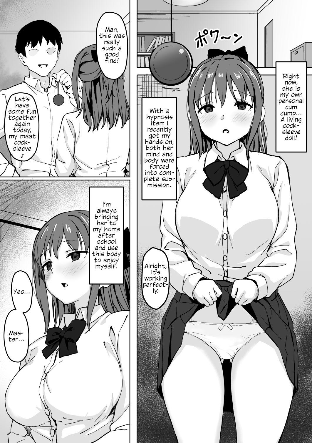 Saimin Nama Onaho de Asobo. | Let's Play With A Hypnotized Living Cocksleeve. page 5 full