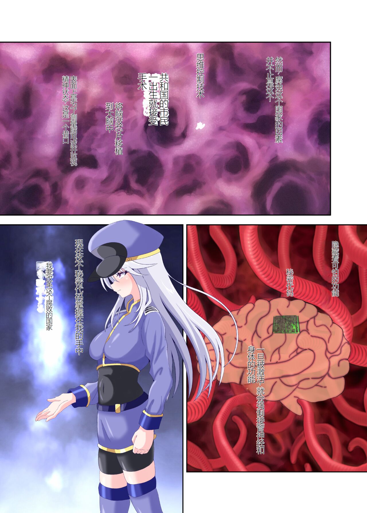 Brain Hack Fuhai Kokka ni Aragau Kakumeika no Matsuro page 5 full