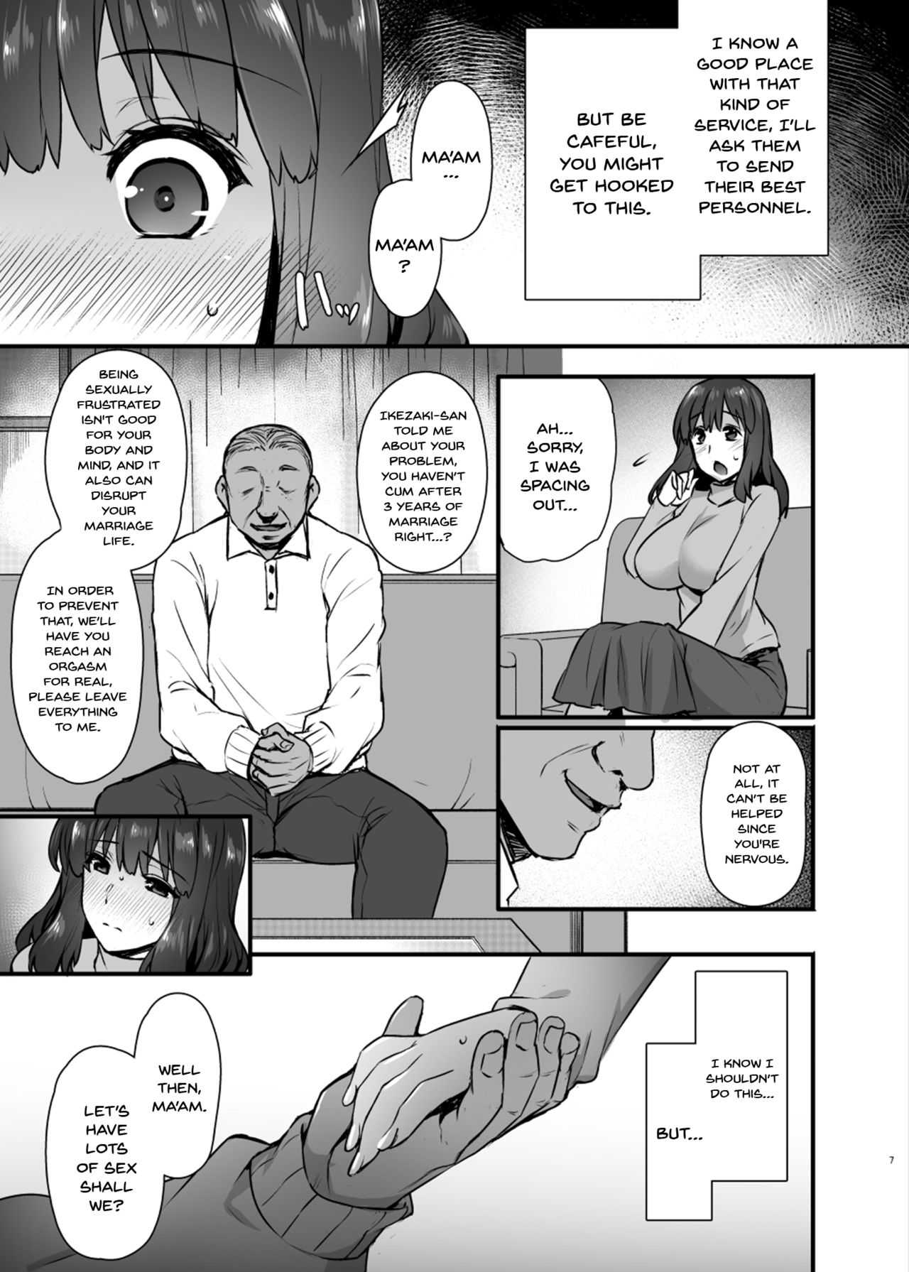 Rental Tanetsuke Oji-san 2 ~Hitozuma to Tanetsuke Oji-san no Ikkagetsu Yarimakuri Seikatsu~ page 6 full