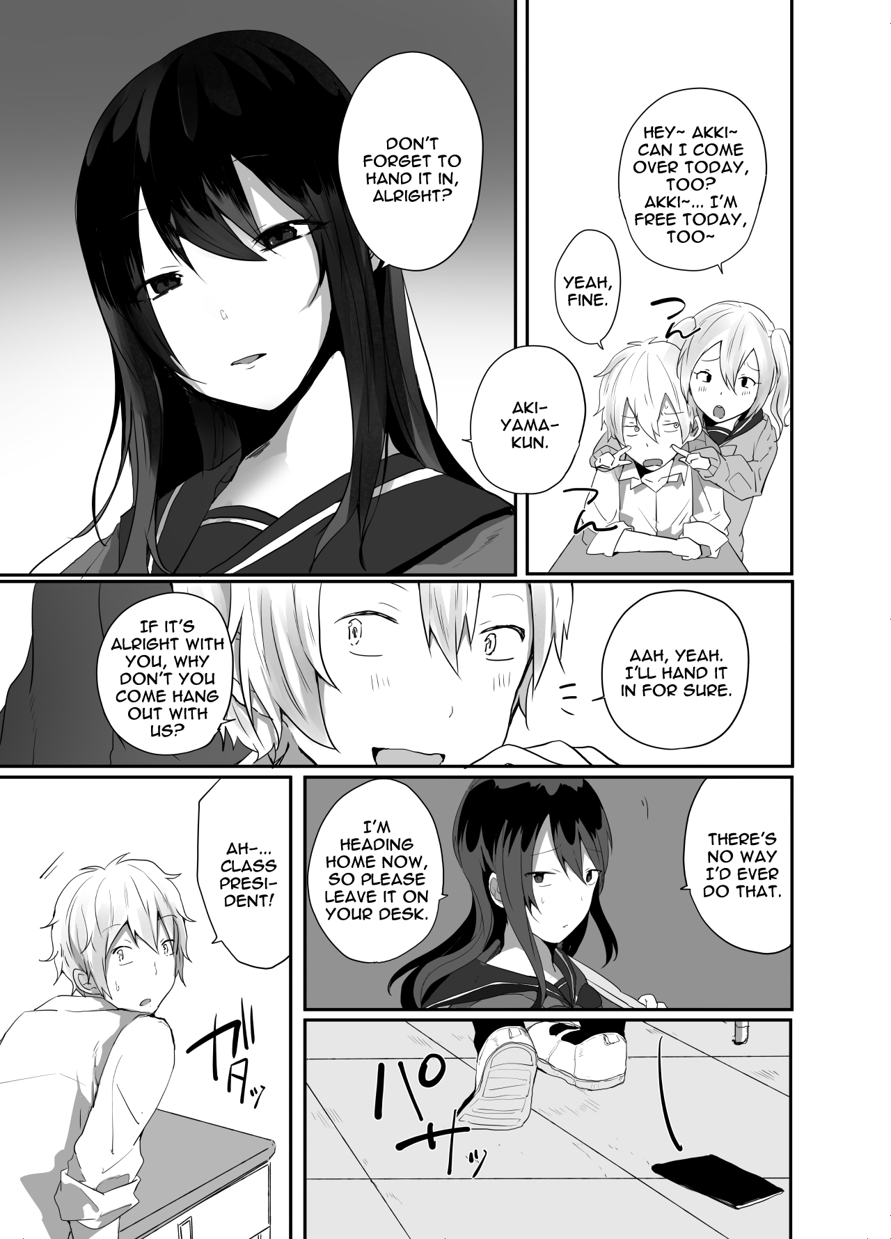 Iinchou wa Futsuu no Onnanoko ni Naritagatte iru | The Class President Wants To Be a Normal Woman page 4 full