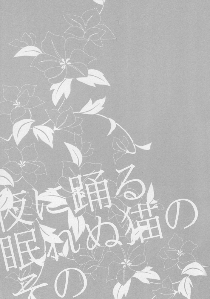 Yoru ni Odoru Nemurenu Neko no, Sono | The Sleepless, Night-Dancing Cat, and His page 2 full