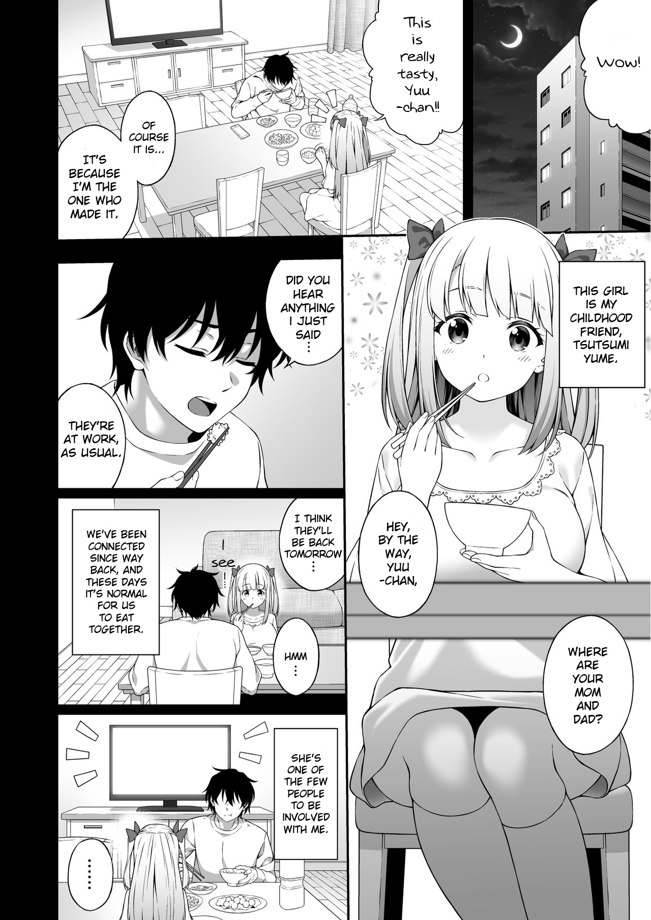Saiminjutsu de Kyonyuu Osananajimi JK o Te ni Ireta Ore | Thanks to Hypnotism, I had my Huge-Breasted Highschooler Childhood Best Friend in the Palm of my Hands page 7 full