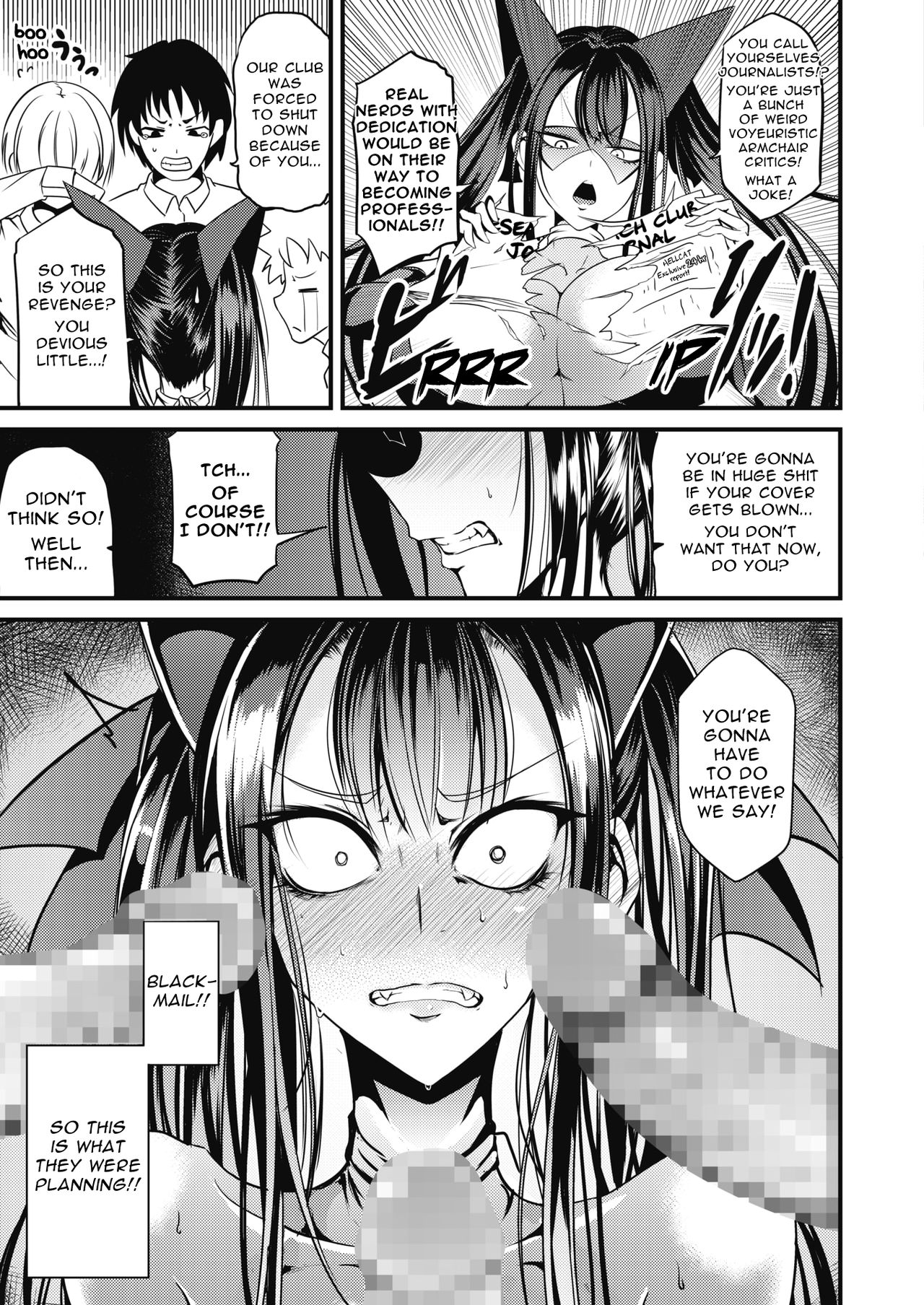 Rankou Majutsu! Hellcat | Slut of Hand! Hellcat page 5 full