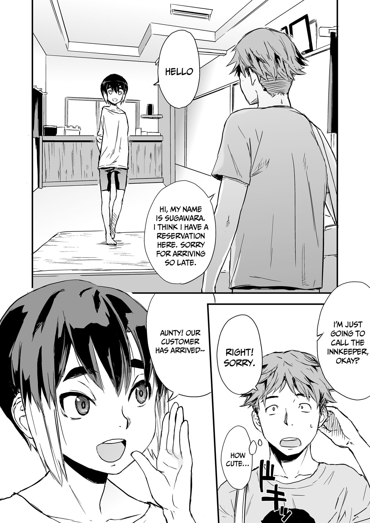 Ippaku Nishoku, Otokonoko tsuki | One night, two meals, with a boy page 3 full