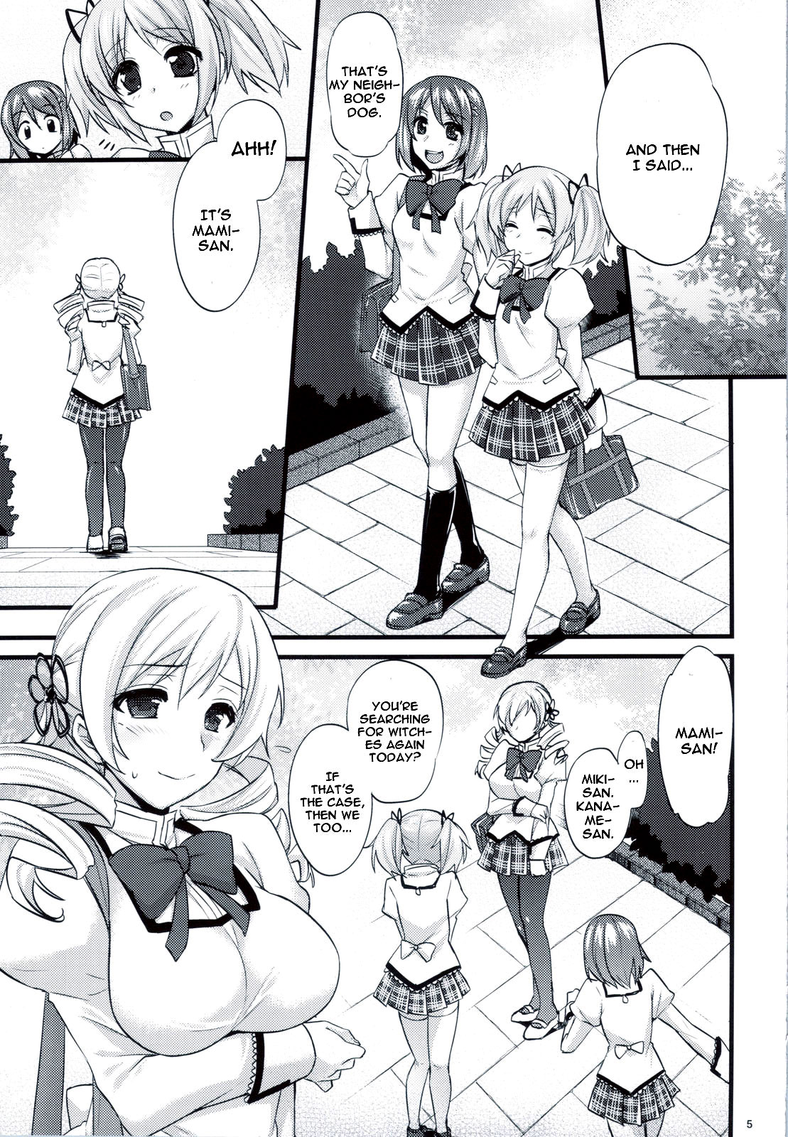 Tomoe Mami wa Majo dearu page 4 full