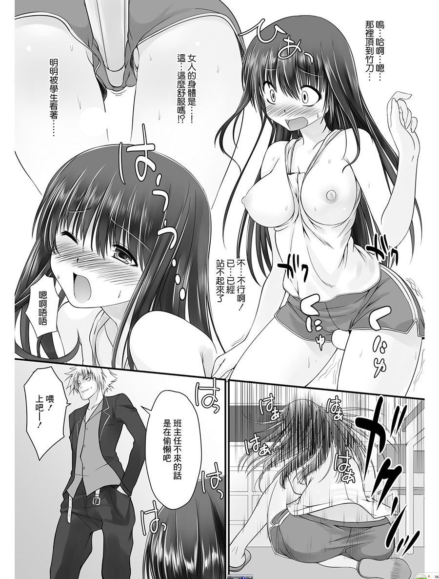 Tennyuu Sensei ~Danshikou no Kiraware Kyoushi ga Nyotaika Shitara~ 1 page 9 full