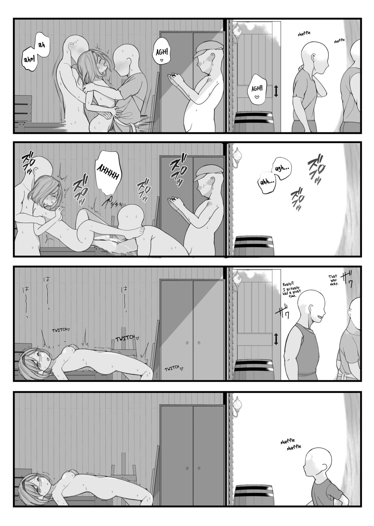 "Ano Mori ni Sasowaretemo Zettai Iccha Ikenai yo" |  "Even If Somebody Asks You To, Don't Ever Go Into That Forest" page 3 full