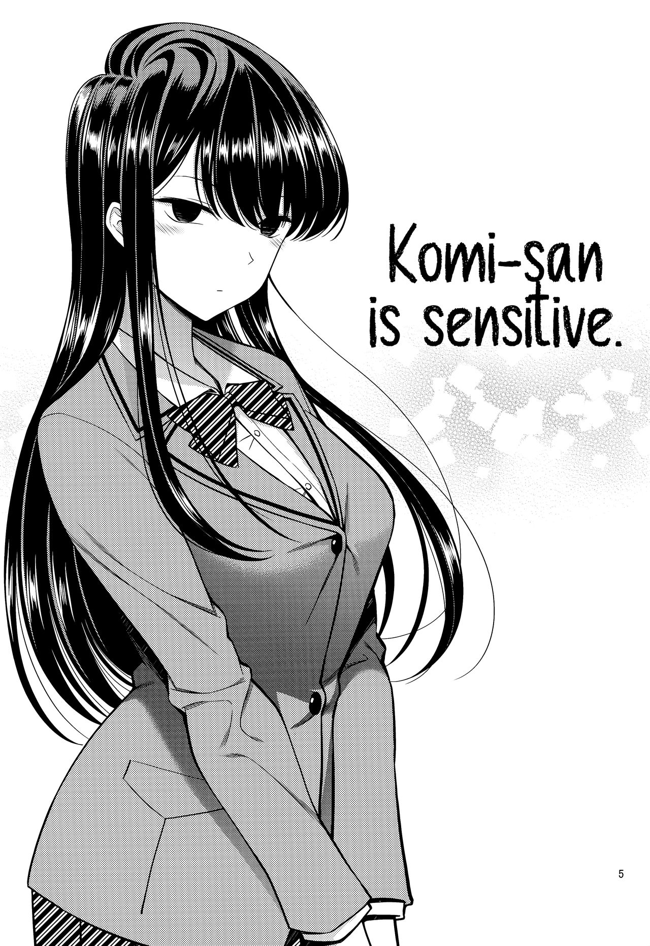 Komi-san wa, Binkan desu. | Komi-san is sensitive. page 4 full