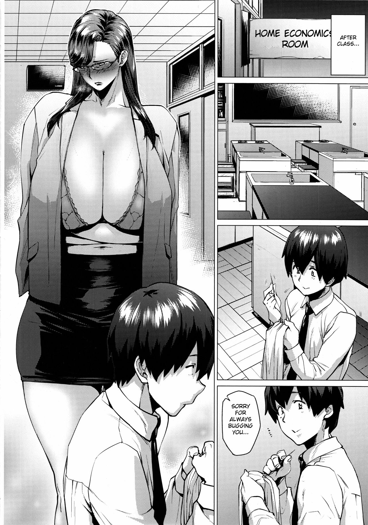Tobashi Sensei wa Kyou mo Button o Tobasu. page 5 full