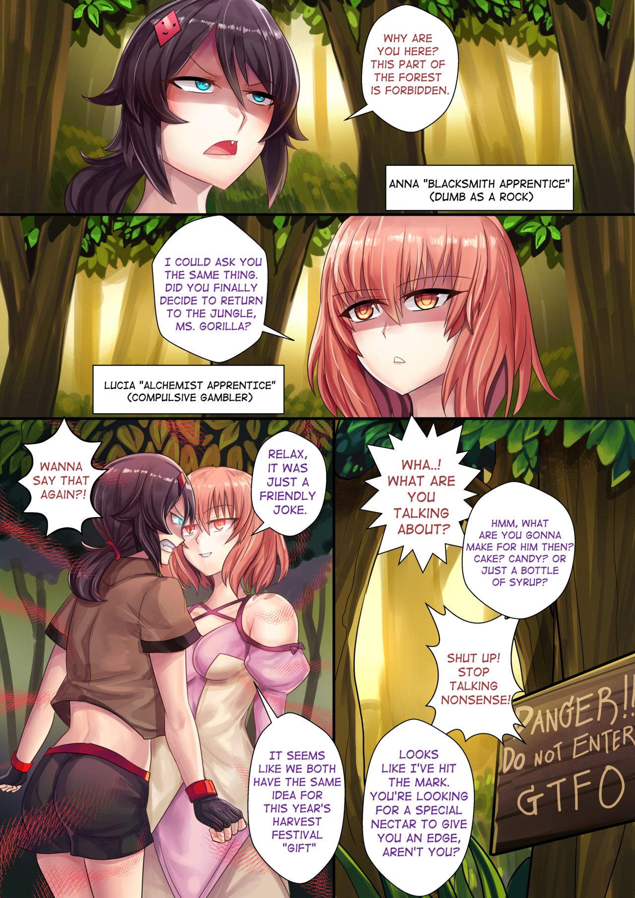 Liliraune page 1 full