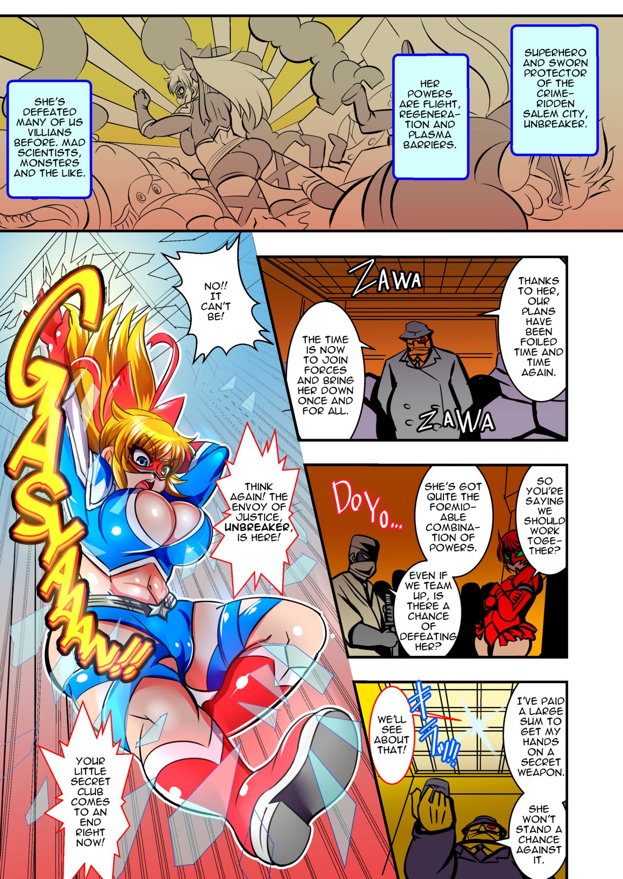 UNBREAKER Deadly death page 3 full