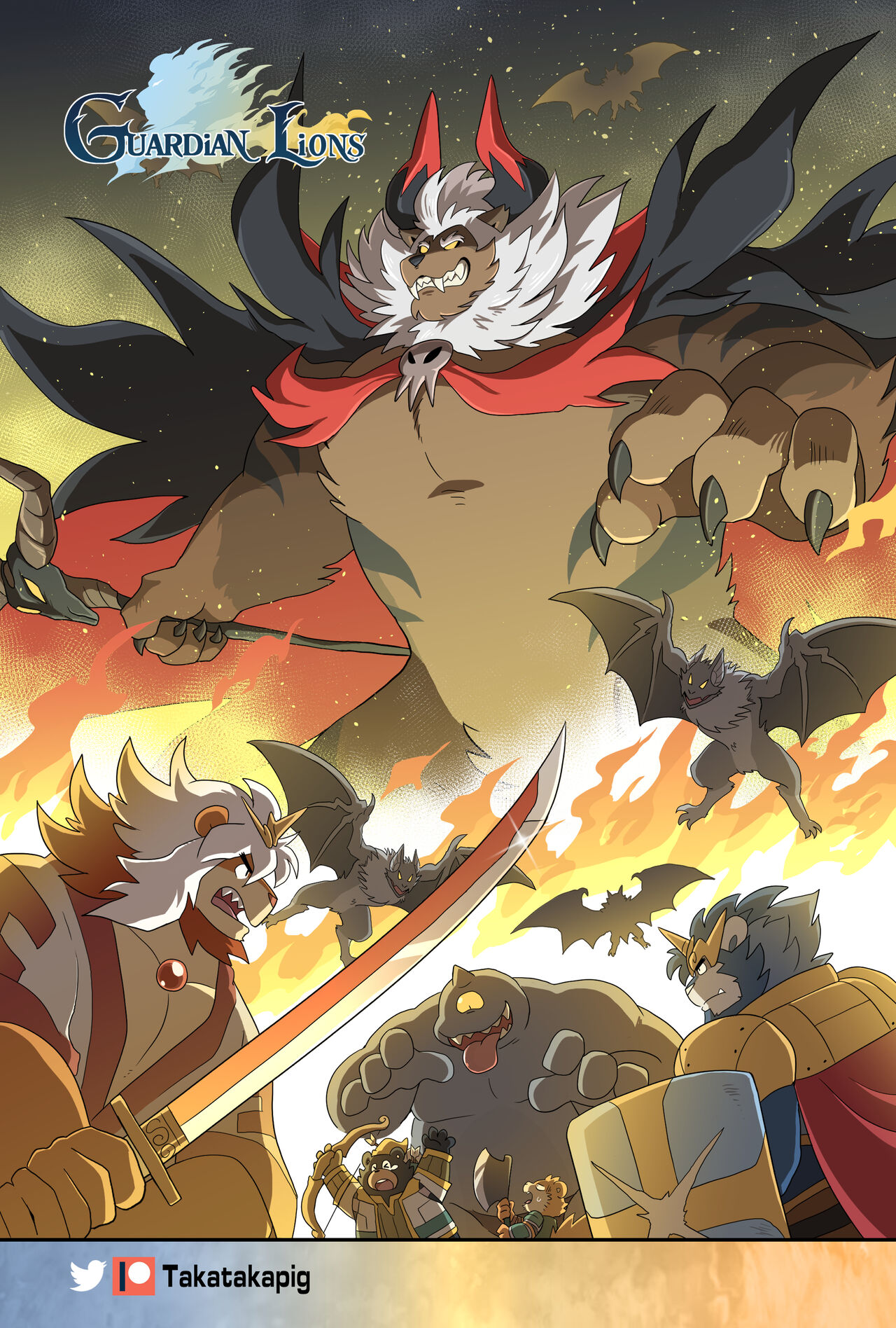 Guardian Lions page 1 full