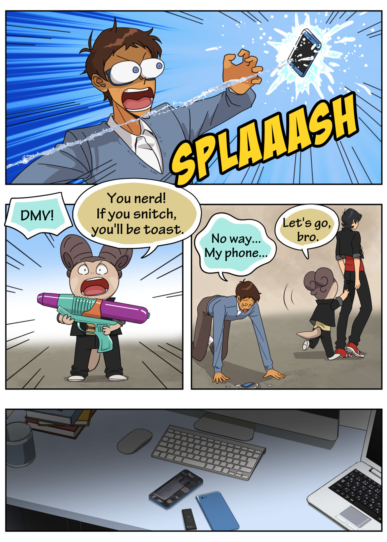 The nerd, the bully and the multiverse page 10 full