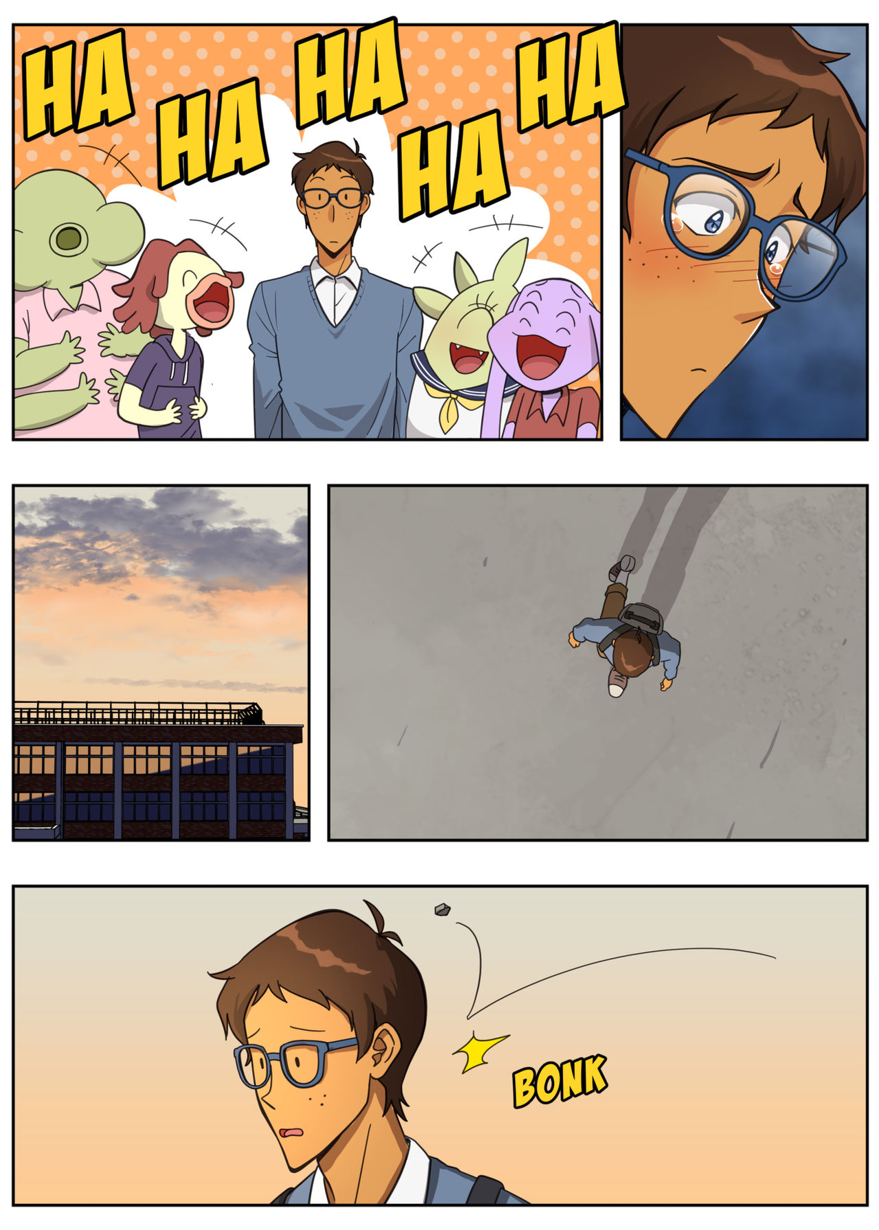 The nerd, the bully and the multiverse page 4 full