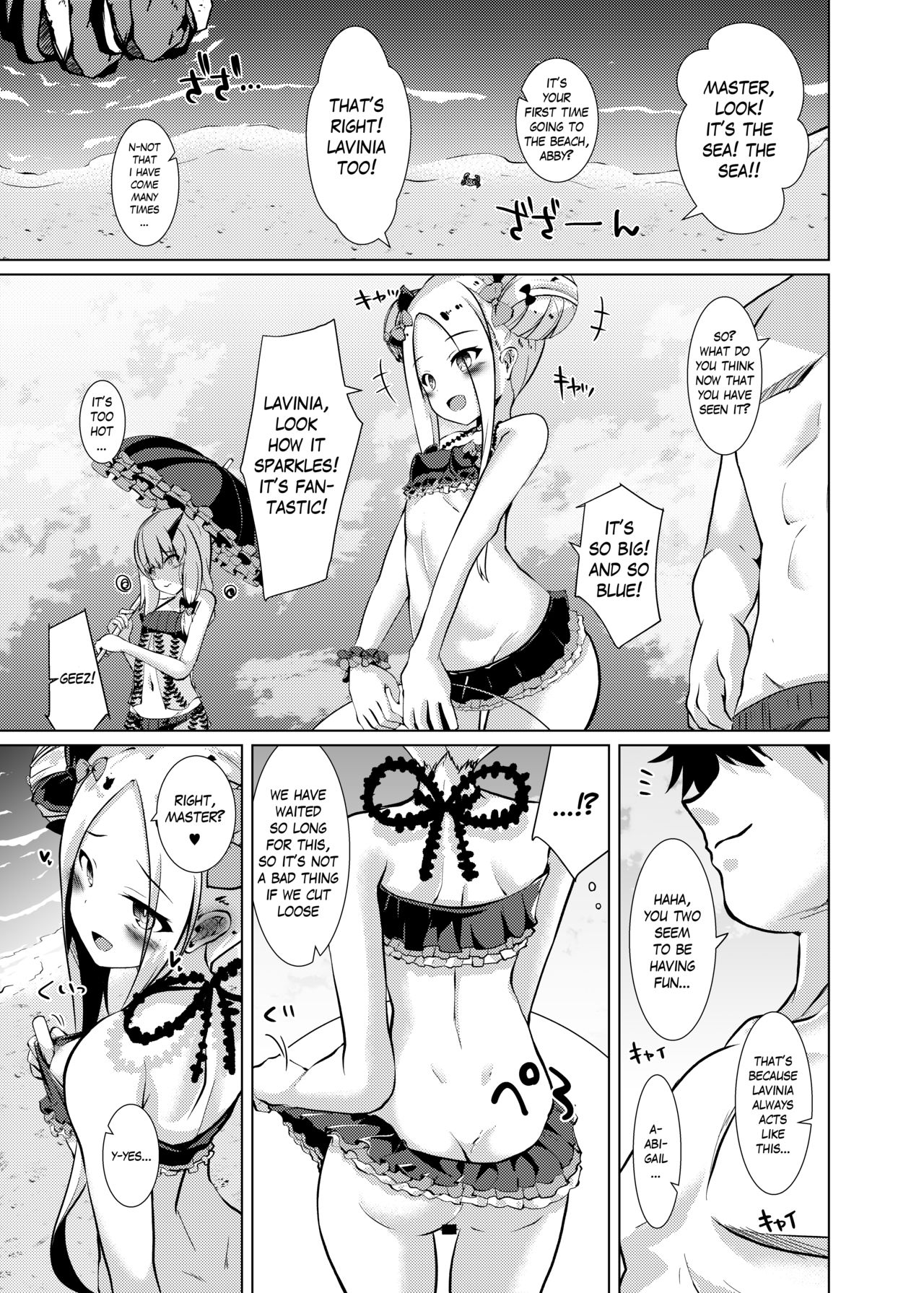 Chaldea Outdoor Challenge Abby-chan to Issho 2 | Chaldea Outdoor Challenge with Abby-chan 2 page 4 full