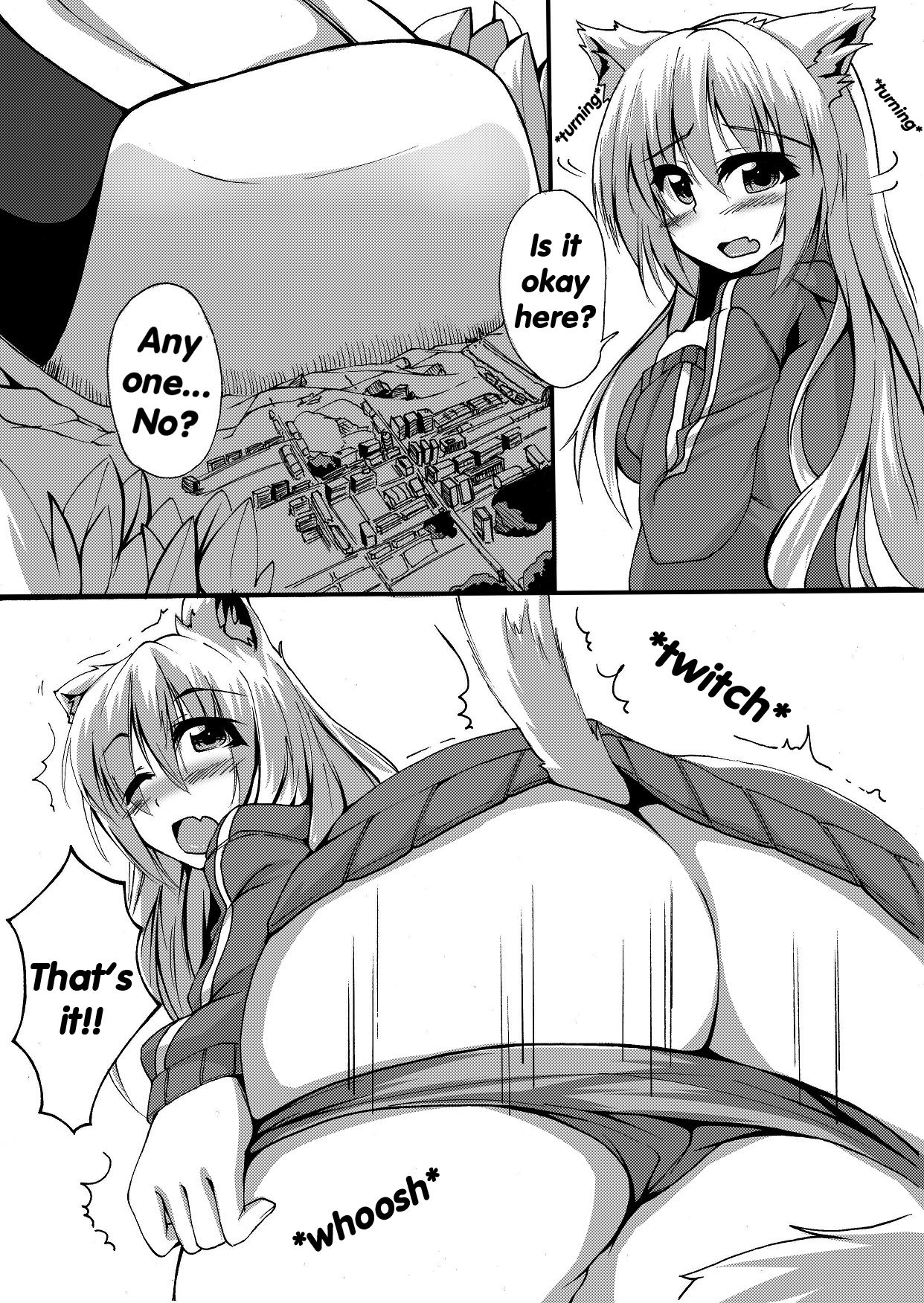 Toka Giantess Neko Scat Story page 1 full