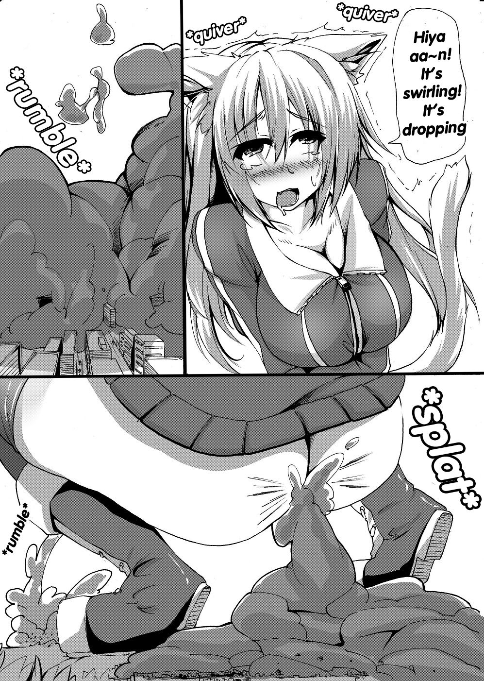 Toka Giantess Neko Scat Story page 5 full