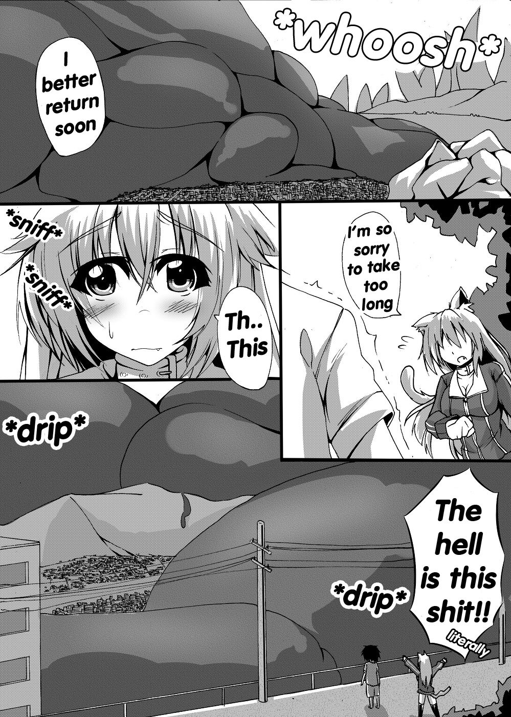 Toka Giantess Neko Scat Story page 8 full
