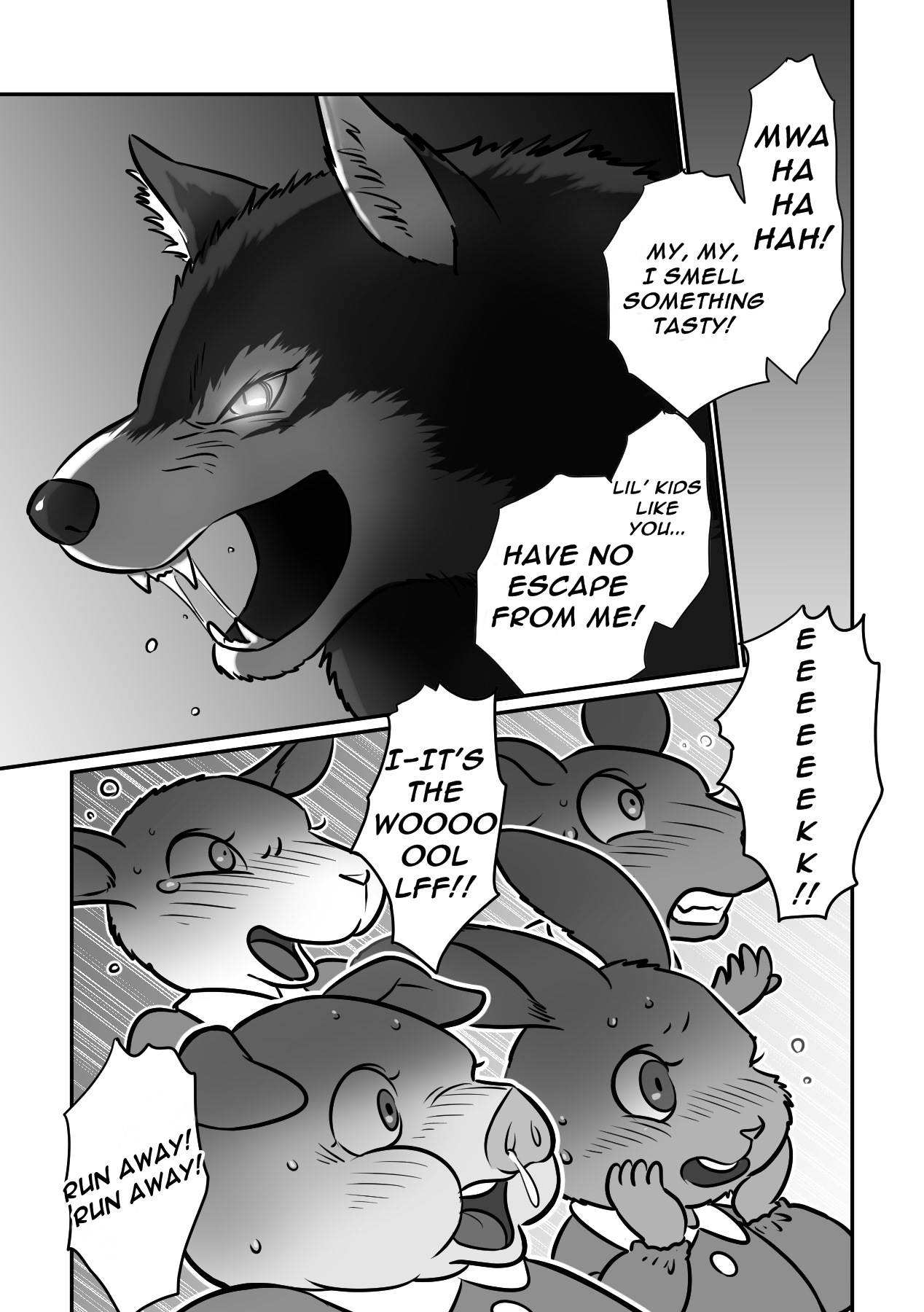 Ookami Sensei Tora Tou-san | Wolf Teacher & Tiger Daddy page 2 full