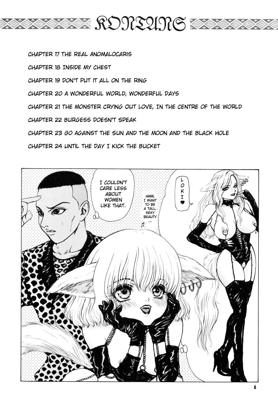 Burgess' Girls - Chapter of Anomalocaris Vol. 3 page 5 full