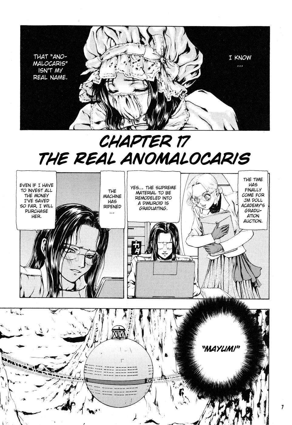 Burgess' Girls - Chapter of Anomalocaris Vol. 3 page 6 full