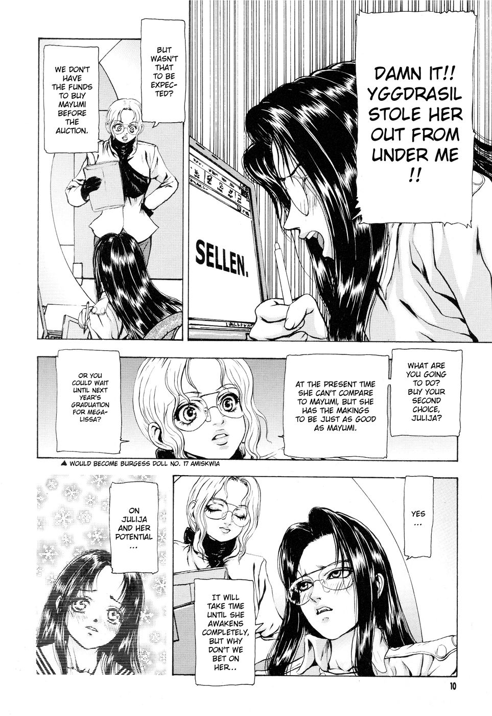 Burgess' Girls - Chapter of Anomalocaris Vol. 3 page 9 full