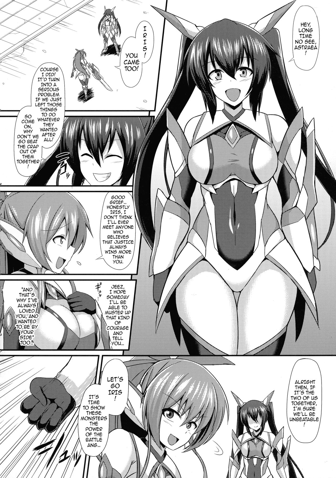 Seisen Hime Iris 2 ~Rensa suru Dennou Daimou Hitori no Seisen Hime~ | Battle Angel Iris 2 ~Another Battle Angel’s Chaining, Brainwashing and Corruption~ page 6 full