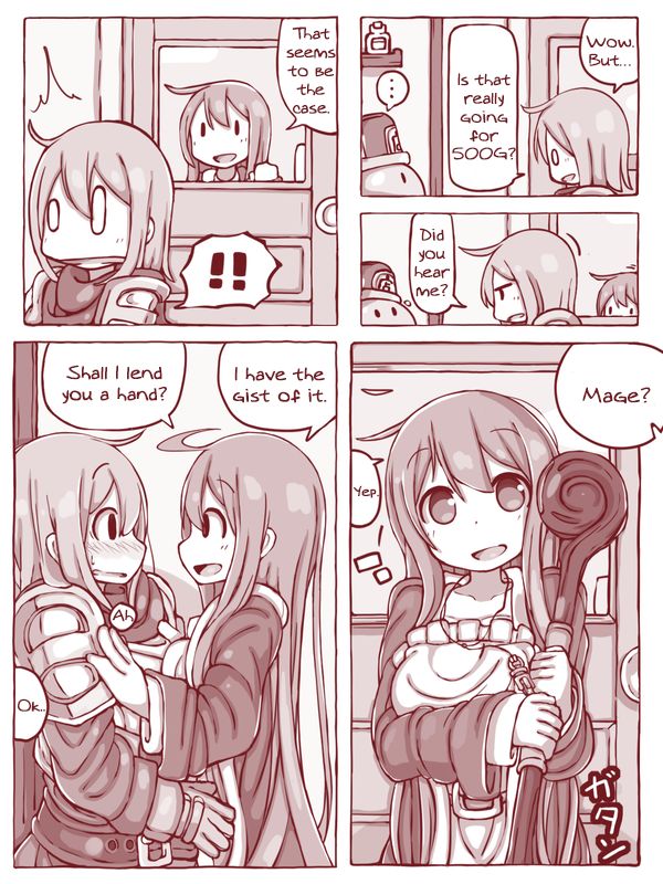 Senshi to Mahoutsukai | Warrior and Mage page 4 full