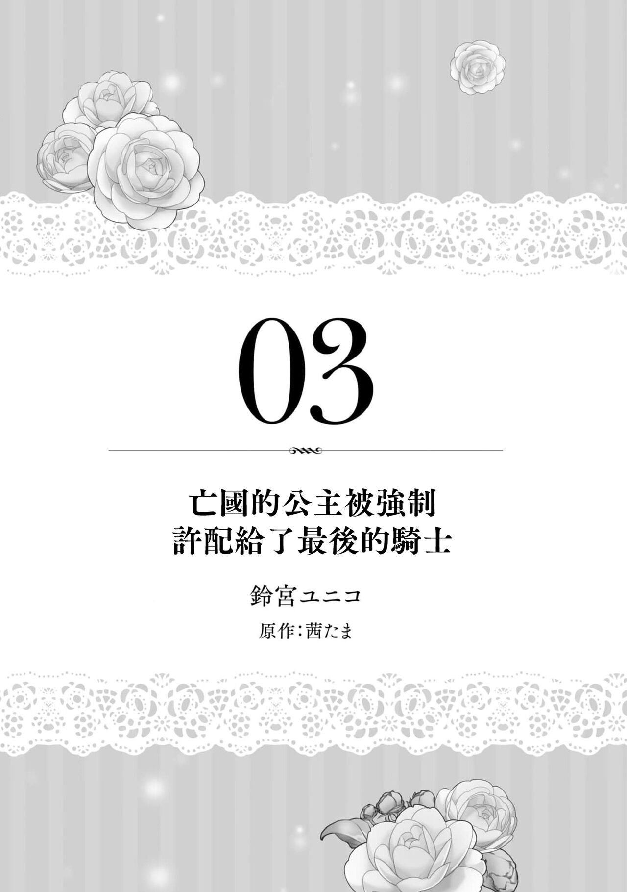 bōkoku no hime wa saigo no kishi to kyōsei-teki ni tsugai ni sa se rareru | 亡国的公主被强制许配给了最后的骑士 page 3 full