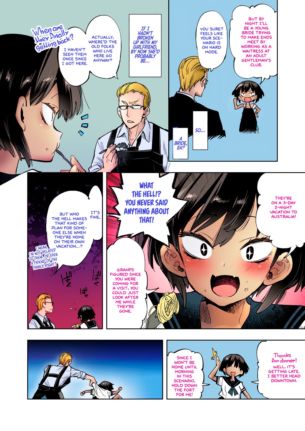 2haku 3ka no Hanayome | A Bride for 3 Days and 2 Nights  =White Symphony= x Nemesis716 page 8 full