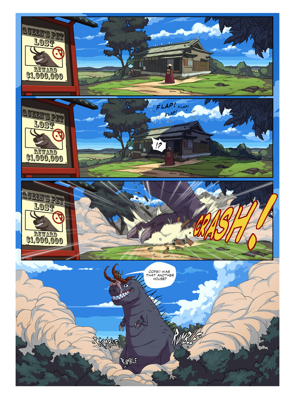 The Queen's Pet page 1 full