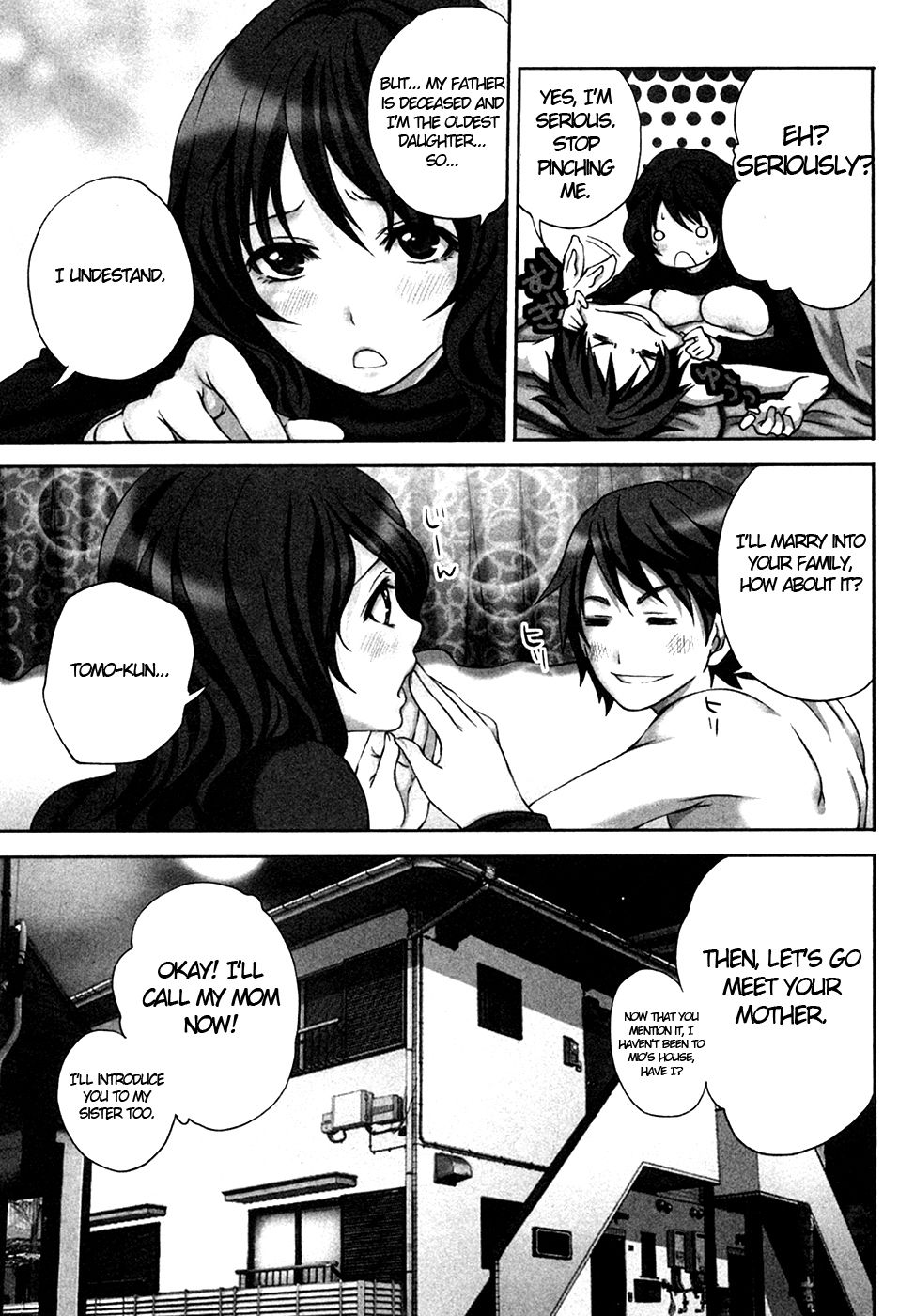Shimoeda-san chi no Akarui Shokutaku | The Shimoedas, a poor but happy circle page 8 full