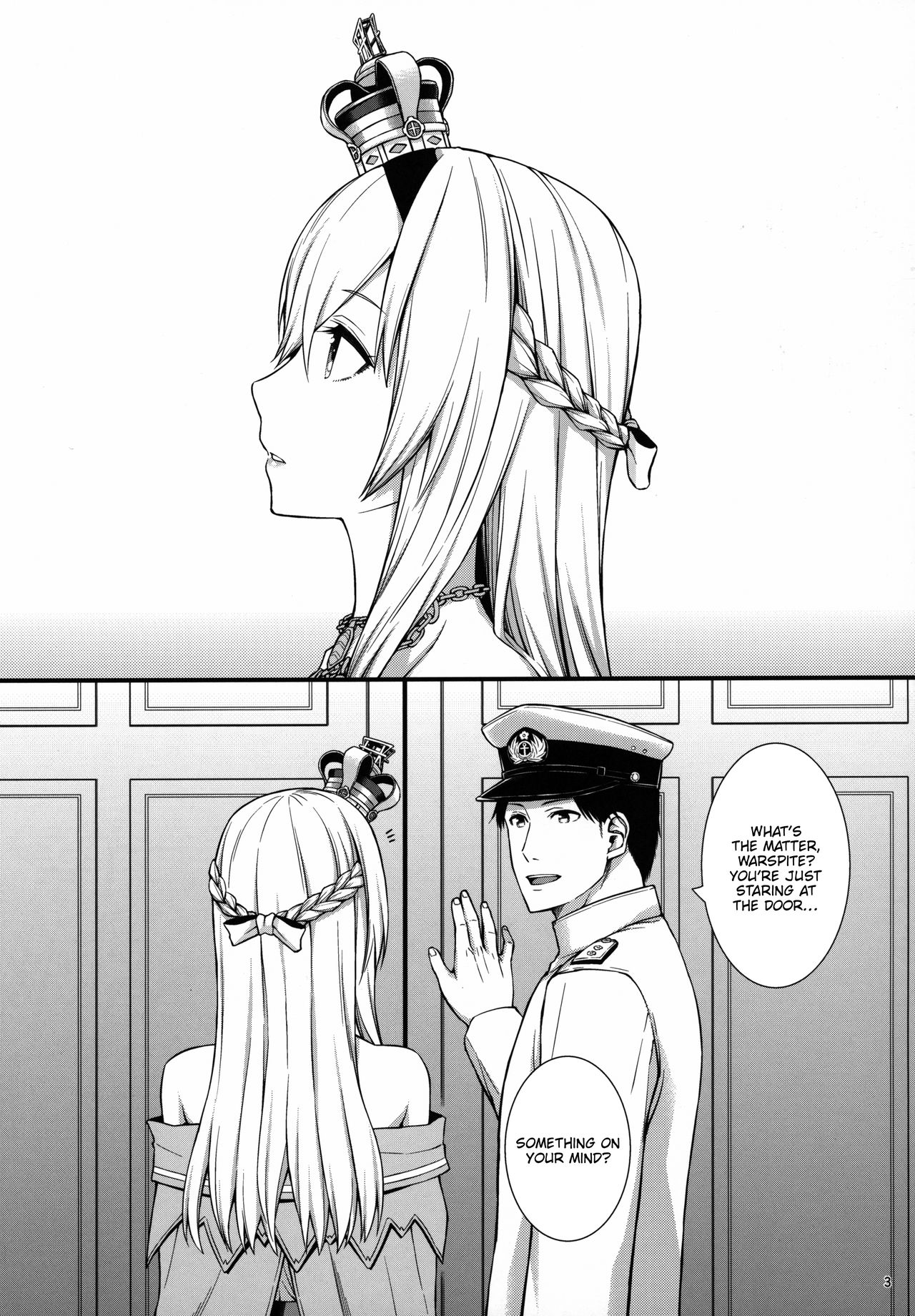 War-sama wa Seiyoku ga Tsuyoi. | Her Majesty Warspite has a strong sex drive. page 4 full