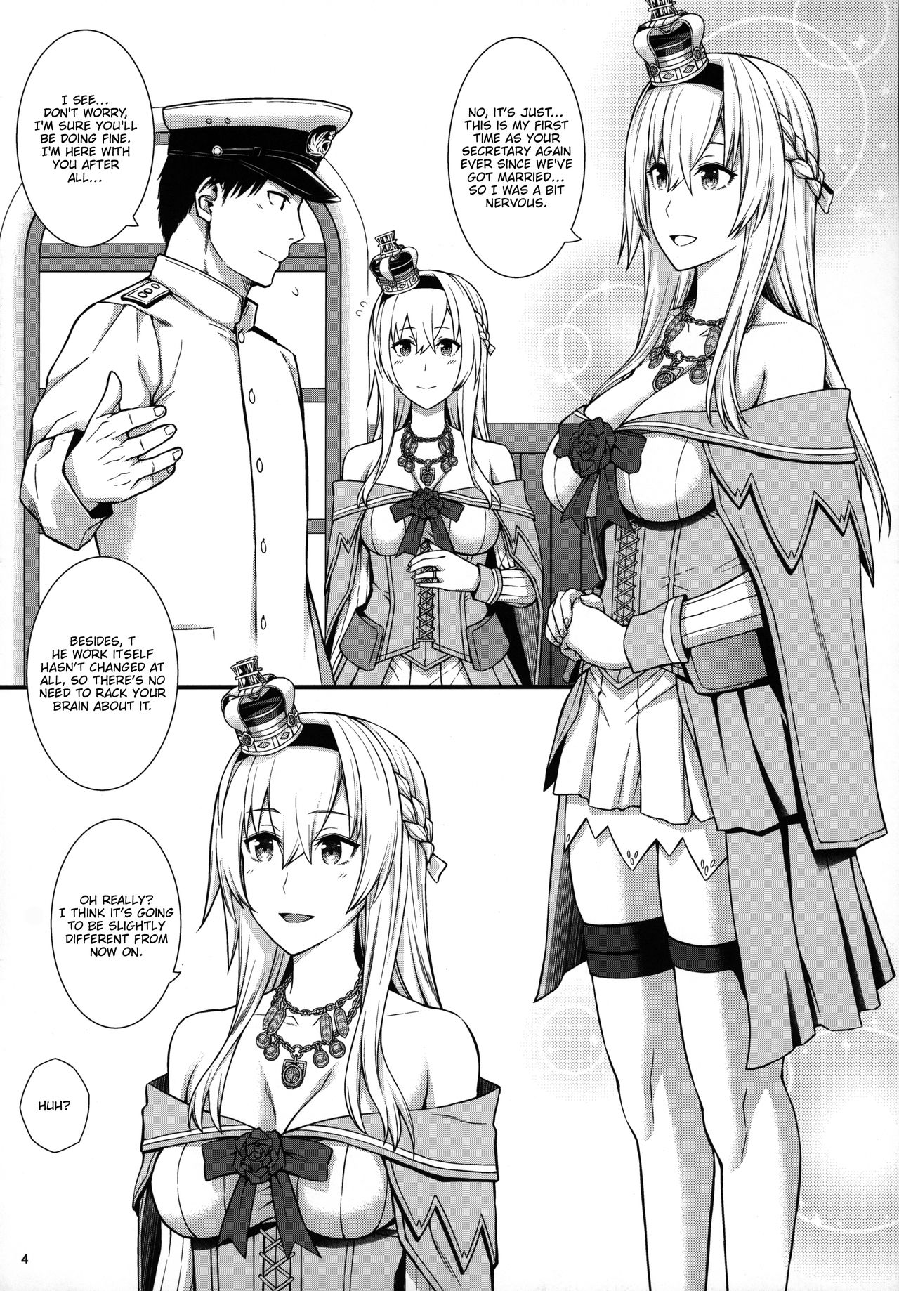 War-sama wa Seiyoku ga Tsuyoi. | Her Majesty Warspite has a strong sex drive. page 5 full
