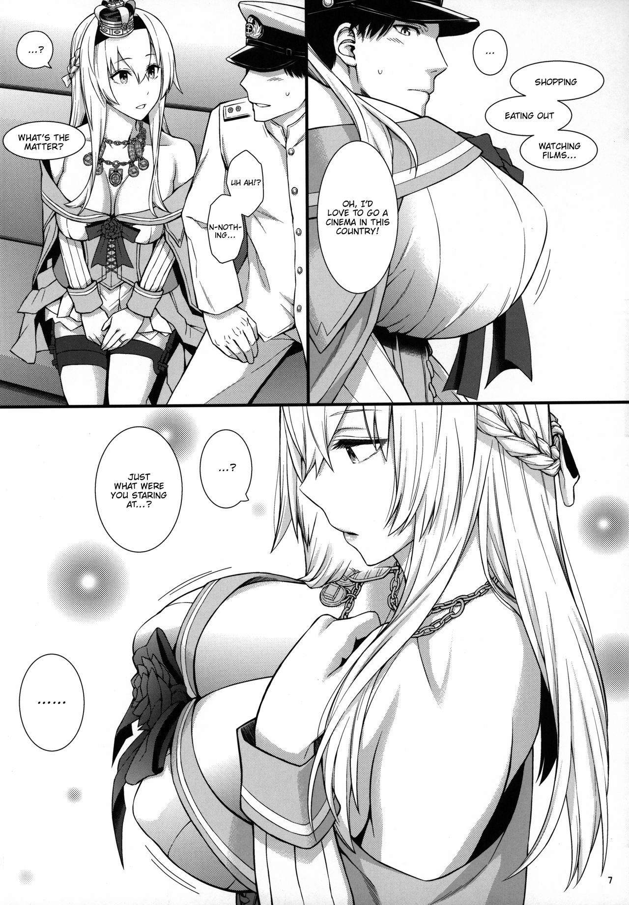 War-sama wa Seiyoku ga Tsuyoi. | Her Majesty Warspite has a strong sex drive. page 8 full