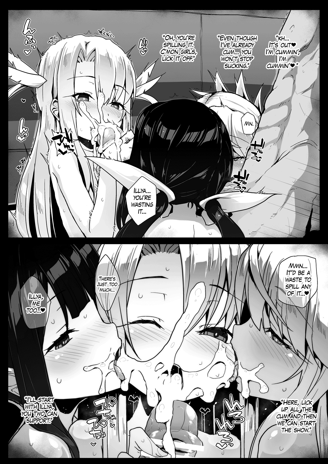 Prisma Sanshimai to Chaldea Kase-ya Oji-san | Three Prisma Sisters vs. The Dirty Old Man of Chaldea page 8 full