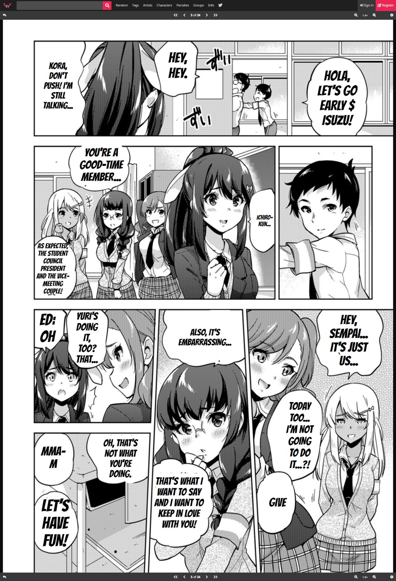 SNS Seitokai Yakuin wo Netotte Share suru Hanashi. page 5 full