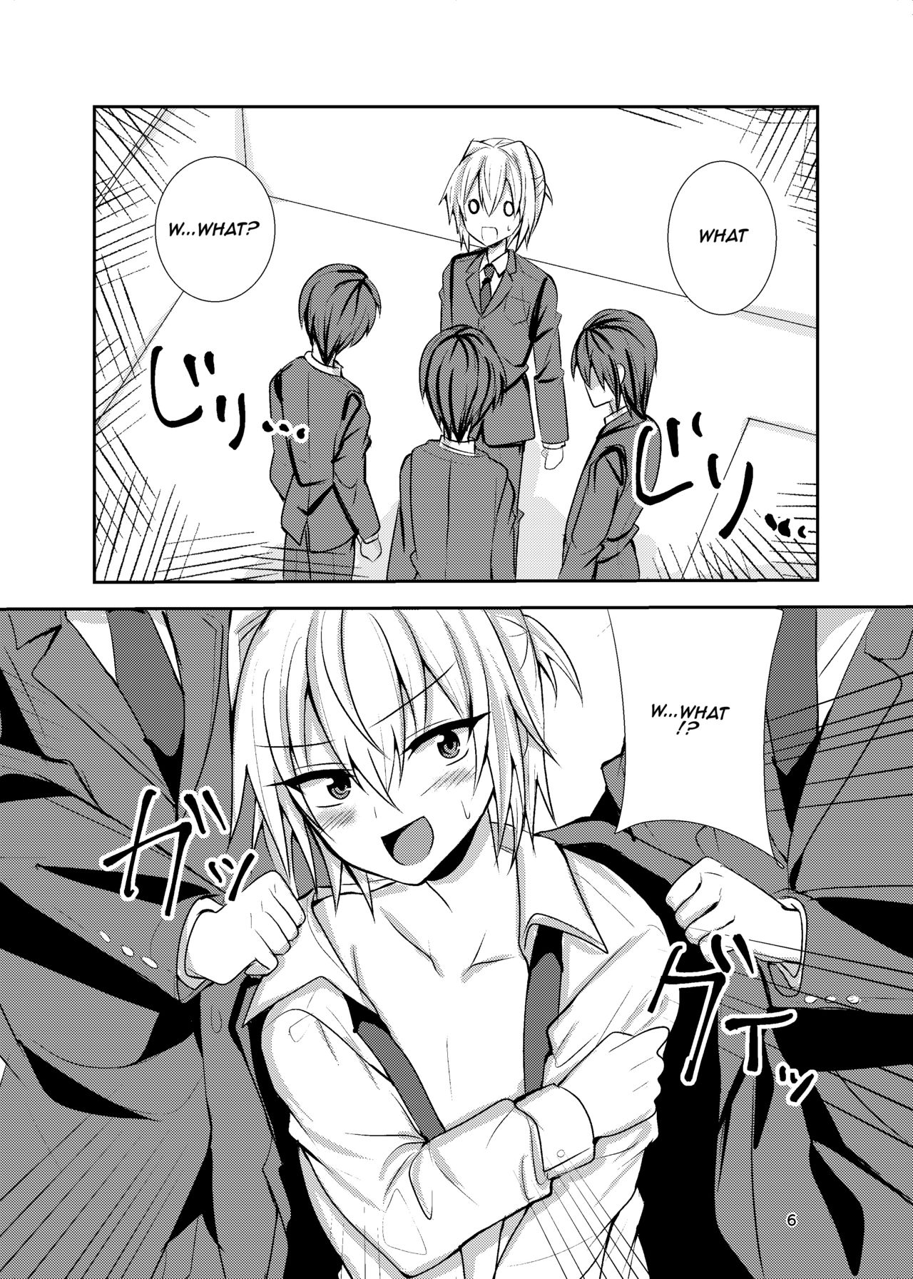 Buhi no Tame ni Josou shitara Koufun shita Senpai-tachi ni Teisou o Ubawaremashita page 5 full