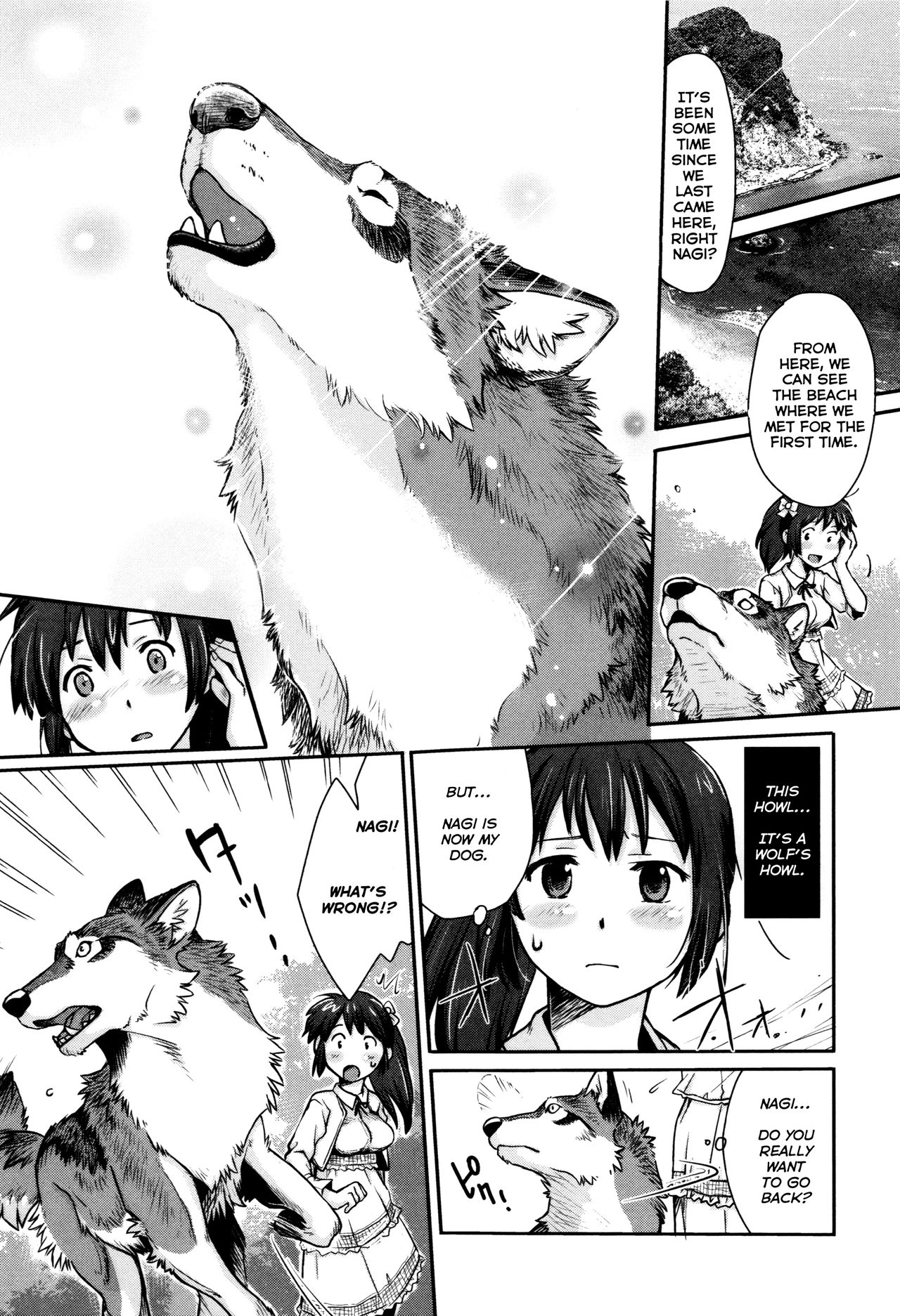 Nagi, Ikanaide! ~Ookami to Shoujo~ | Don't Go, Nagi! ~Wolf & Girl~ page 5 full