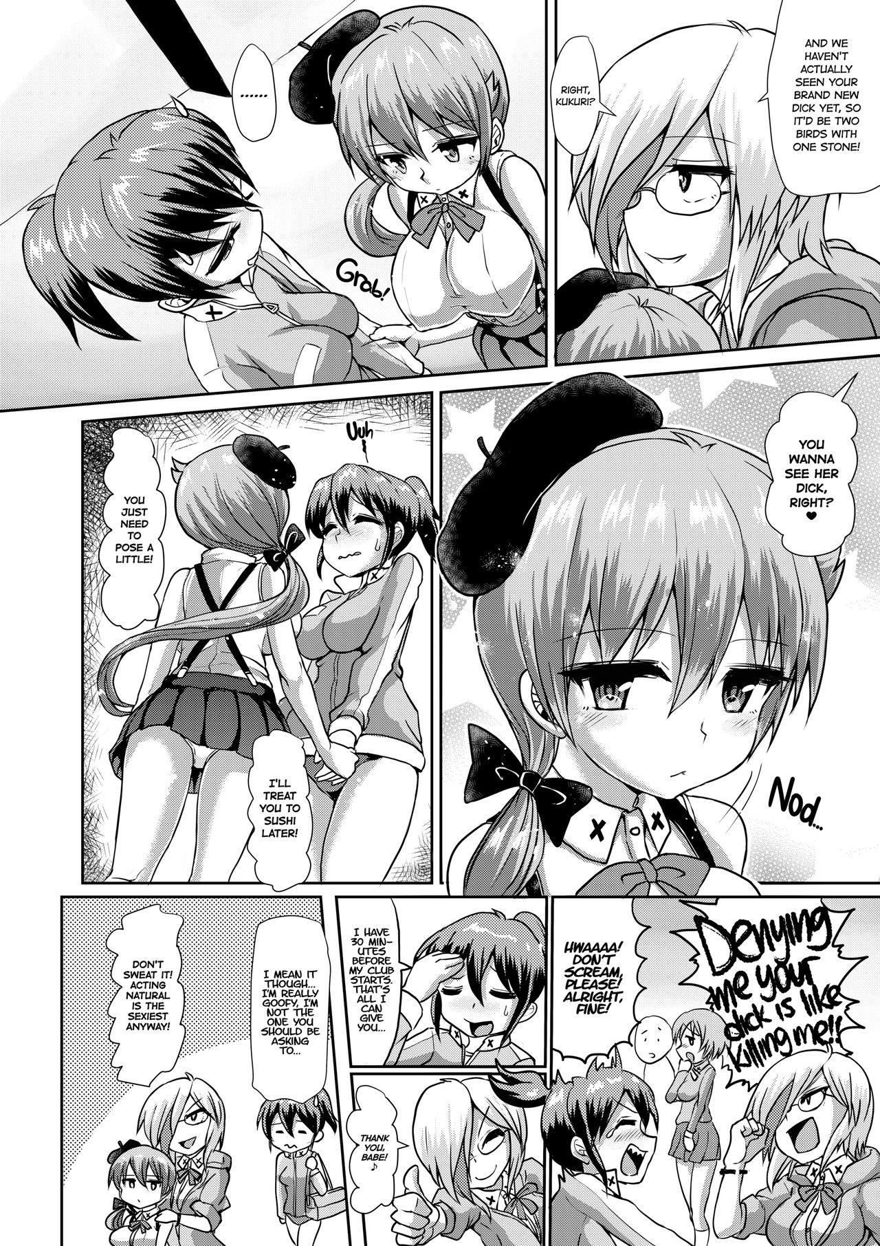 Futaman! -Houkago Shasei Sketch- | Futaman! -After School Raw Sketch- page 3 full