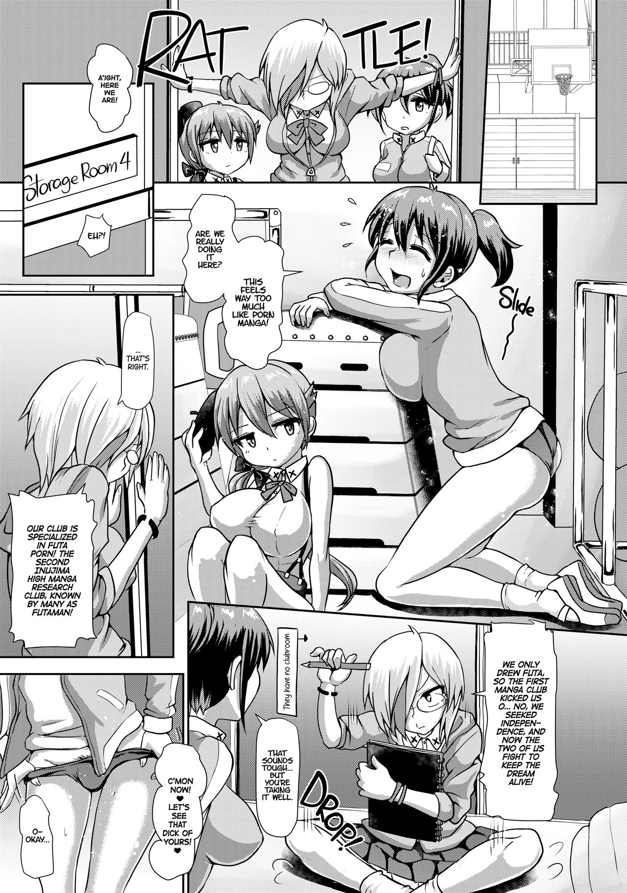 Futaman! -Houkago Shasei Sketch- | Futaman! -After School Raw Sketch- page 4 full